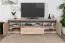 TV-onderkast Popondetta 11, kleur: Sonoma eiken - afmetingen: 52 x 180 x 38 cm (H x B x D)