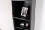 boekenkast / open kast Amanto 11, kleur: zwart / Essen - Afmetingen: 173 x 38 x 34 cm (h x b x d)