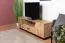 TV-onderkast Trevalli 7, kleur: eiken / zwart - afmetingen: 51 x 155 x 40 cm (H x B x D)
