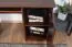Massief grenen bureau in walnootkleur Junco 192 - Afmetingen 75 x 110 x 55 cm