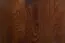 Massief grenen bureau in walnootkleur Pipilo 18 - Afmetingen: 75 x 139 x 54 cm (H x B x D)