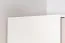 Kinderkamer - Draaideurkast / hoekkledingkast Benjamin 15, kleur: wit / crème - Afmetingen: 198 x 86 x 86 cm (H x B x D)