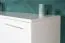 Ladekast /dressoir Siumu 13, kleur: wit / wit hoogglans - 85 x 153 x 45 cm (h x b x d)