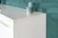 Ladekast /dressoir Siumu 13, kleur: wit / wit hoogglans - 85 x 153 x 45 cm (h x b x d)