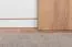 Siteboard kast / Highboard Gremda 02, kleur: eiken / wit - 134 x 110 x 45 cm (H x B x D)