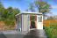 Tuinhuis / berging G274 Lichtgrijs - 28 mm blokhut profielplanken, grondoppervlakte: 4,56 m², lessenaarsdak