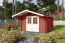 Tuinhuisje G261 Zweeds rood - blokhut profielplanken 34 mm, grondoppervlakte: 8,60 m², zadeldak