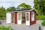 Chalet / tuinhuis G170 Zweeds rood incl. vloer - 44 mm, grondoppervlakte: 9,40 m², zadeldak