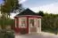 Chalet / tuinhuis G67 Zweeds rood incl. vloer - 44 mm, bruikbare oppervlakte: 9,50 m², tentdak