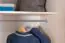 Kinderkamer - draaideurkast / kleerkast Luis 21, kleur: eiken wit / blauw - 218 x 120 x 52 cm (H x B x D)