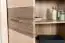 dressoir / ladenkast Mesquite 05, kleur: Sonoma eiken licht / Sonoma eienk truffel - Afmetingen: 131 x 92 x 40 cm (h x b x d), met 2 deuren en 4 compartimenten