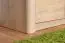 dressoir / ladenkast Mesquite 05, kleur: Sonoma eiken licht / Sonoma eienk truffel - Afmetingen: 131 x 92 x 40 cm (h x b x d), met 2 deuren en 4 compartimenten