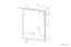Spiegel Fjends 09, Farbe: Kiefer weiß - Abmessungen: 65 x 50 x 2 cm (H x B x T)