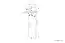 Garderobe kapstok Xalapa 06, kleur: Sonoma eiken licht - Afmetingen: 138 x 46 x 20 cm (h x b x d)