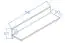  wandplank / hangplank Sirte 12, kleur: eiken / wit mat - afmetingen: 17 x 80 x 18 cm (H x B x D)