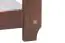 stelling kast / open kast massief grenen kleur: walnoten Junco 54 B - 200 x 70 x 30 cm (H x B x D)