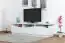 TV-onderkast Patamea 03, kleur: wit hoogglans - 48 x 180 x 50 cm (h x b x d)