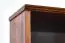 wandrek / hangplank massief grenen massief houtnoten kleuren Junco 333 - Afmetingen: 30 x 120 x 24 cm (H x B x D)