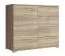 Kommode mit modernen Design Lowestoft 05, Farbe: Eiche Sonoma - Abmessungen: 85 x 100 x 40 cm (H x B x T), mit genügend Stauraum