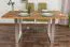 Eettafel Wooden Nature 414 massief geolied eiken, tafelblad rustiek - 160 x 90 cm (B x D)