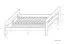 Tweepersoonsbed / functioneel bed "Easy Premium Line" K6 incl. 2 laden en 1 afdekplaat 180 x 200 cm massief beukenhout natuur