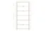 Open kast Tasman 17 massief geolied beuken kernhout - Afmetingen: 212 x 100 x 36 cm (H x B x D)