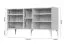 Kommode Asau 14, Farbe: Kaschmir / Eiche dunkel - Abmessungen: 83 x 150 x 47 cm (H x B x T)