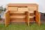 Ladenkast Tasman 14 in massief geolied beuken kernhout - Afmetingen: 77 x 115 x 45 cm (H x B x D)