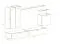 Uitzonderlijk Balestrand 29 wandmeubel, kleur: Wotan eik / zwart - Afmetingen: 160 x 270 x 40 cm (H x B x D), met push-to-open functie