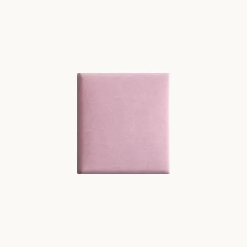 Elegant wandpaneel Kleur: Roze - afmetingen: 42 x 42 x 4 cm (H x B x D)