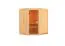 Sauna "Leevi" met bronskleurige deur - Kleur: Natuurlijk - 170 x 151 x 198 cm (B x D x H)
