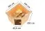 Sauna "Leevi" SET met energiebesparende deur en boven lijst - Kleur: Naturel, Kachel BIO 9 kW - 184 x 165 x 202 cm (B x D x H)