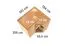 Sauna "Tjara 1" SET met heldere glazen deur & kachel externe regeling easy 9 KW - 193 x 184 x 209 cm (B x D x H)