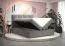 Boxspringbed in modern design Pirin 54, kleur: grijs - ligvlak: 160 x 200 cm (b x l)