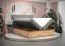 Modern design boxspringbed Pilio 75, kleur: Blauw / Eiken Golden Craft - ligvlak: 180 x 200 cm (b x l)