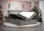 Modernes Doppelbett mit genügend Stauraum Pirin 73, Farbe: Grau - Liegefläche: 180 x 200 cm (B x L)