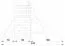 Speeltoren PZ6A, incl. golfglijbaan, dubbele schommel aanbouw, zandbak, klimwand en touwladder, 328 x 340 cm, kinderspeeltoren