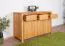 Ladenkast Tasman 14 in massief geolied beuken kernhout - Afmetingen: 77 x 115 x 45 cm (H x B x D)