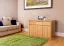 Ladenkast Tasman 14 in massief geolied beuken kernhout - Afmetingen: 77 x 115 x 45 cm (H x B x D)