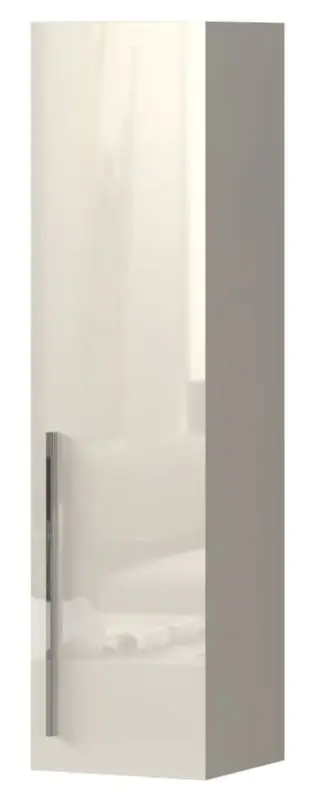 hangkast  Garim 39, kleur: beige hoogglans - Afmetingen: 115 x 30 x 29 cm (h x b x d)