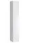 Elegante Wohnwand Kongsvinger 105, Farbe: Eiche Wotan / Weiß Hochglanz - Abmessungen: 180 x 280 x 40 cm (H x B x T), mit LED-Beleuchtung