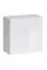Elegant wandmeubel Kongsvinger 77, kleur: eiken Wotan / wit hoogglans - afmetingen: 160 x 330 x 40 cm (H x B x D), met vier deuren