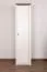 Draaideurkast / kledingkast Segnas 08, kleur: wit grenen / eiken bruin - 198 x 50 x 43 cm (h x b x d)