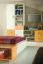 Jugendzimmer Lowboard Namur 21, Farbe: Orange / Beige - Abmessungen: 30 x 30 x 214 cm (H x B x T)