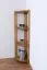 rek / open hoekkast massief grenen, Junco 61 - Afmetingen: 125 x 40 x 30 cm (h x b x d)
