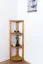 rek / open hoekkast massief grenen, Junco 61 - Afmetingen: 125 x 40 x 30 cm (h x b x d)