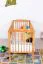 kinderbed / babybed massief grenen, kleur 103, incl. lattenbodem - 60 x 120 cm (B x L) 