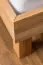 Futonbed / massief houten bed Wooden Nature 03 geolied kernbeuken - ligvlak 200 x 200 cm (b x l) 