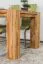 Eettafel Wooden Nature 115 massief geolied eikenhout - 140 x 90 cm (B x D)