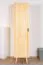 kledingkast massief grenen natuur Aurornis 01 - Afmetingen: 200 x 50 x 60 cm (H x B x D)